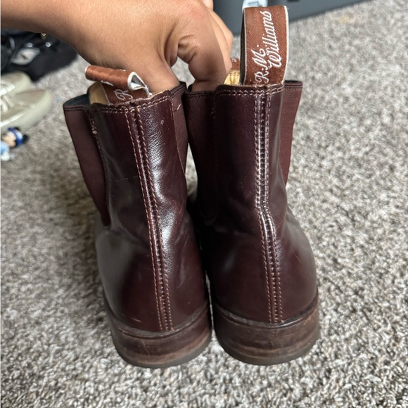 R.M. WILLIAMS brown Leather Ankle Boots - Picture 9 of 13
